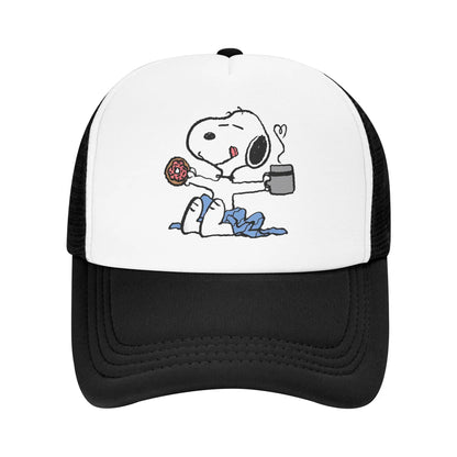 Snoopy Beagle Scouts Adult Outdoor Cartoon Mesh Baseball Cap Summer