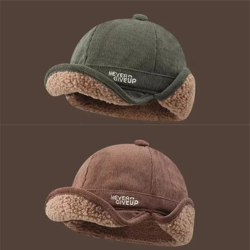 Unisex Winter Warm Thicken Duck Tongue Ear Protection Hat