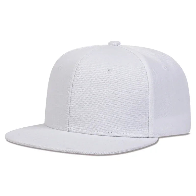 Unisex Light Board Solid Color Hip-Hop Hats Spring Autumn