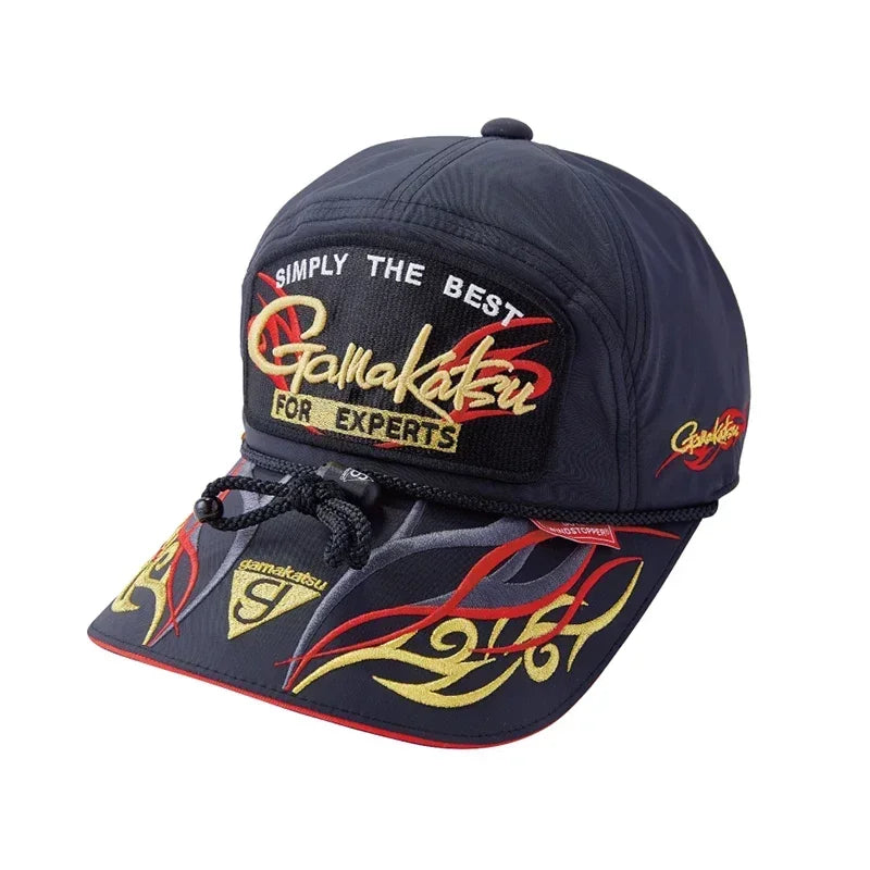 Gamakatsu Fishing Hat With Clip Baseball Fishing Cap