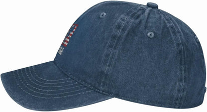 Lacrosse American Flag Washed Baseball Cap