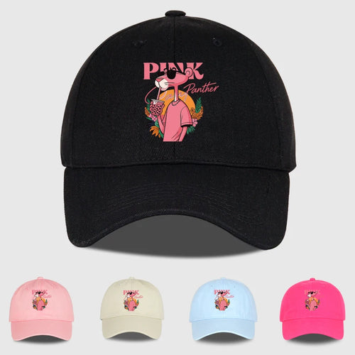 Cute Pink Leopard Print Baseball Cap