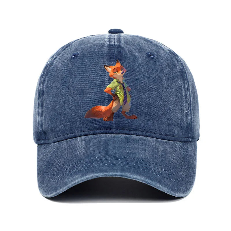 Cartoon Zootopia Three-toedSloth Baseball Cap