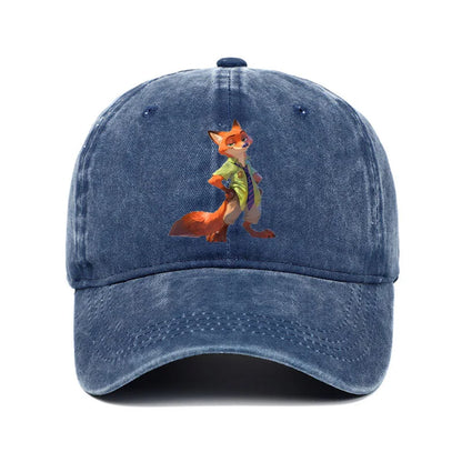 Cartoon Zootopia Three-toedSloth Baseball Cap