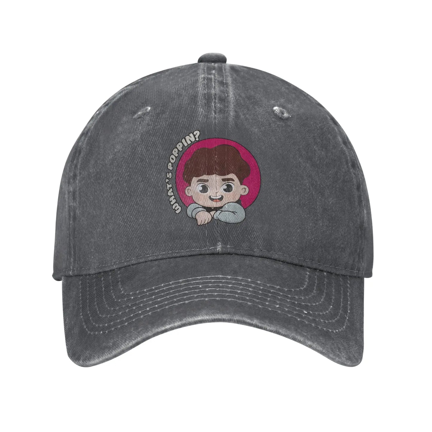 Denim Fabric Cap Casual Baseball Caps Adjustable Hat