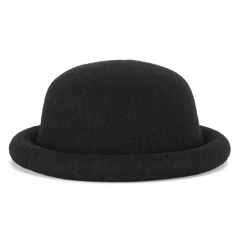Beanie Hat Autumn/Winter Knitted Wool Round Crown Versatile