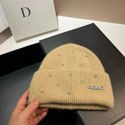 Knitted Hat For Winter Cold Warmth Ear Protection Hat For Women