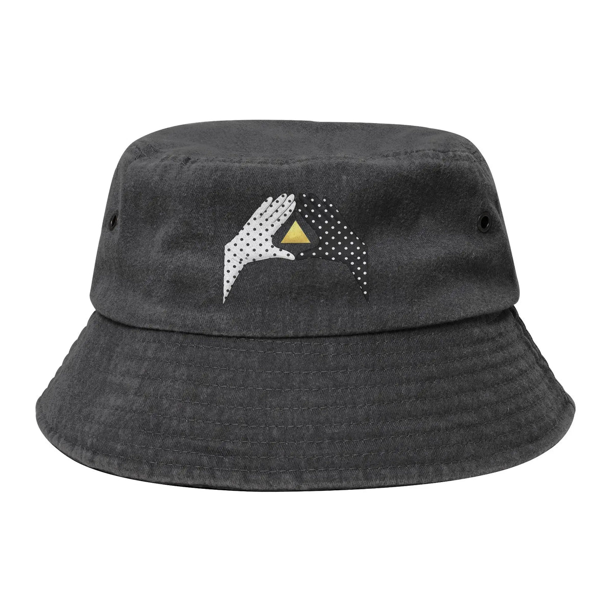 Men Women Distressed Denim Sun Hat  Bob Hat Fishing Cap Hiking