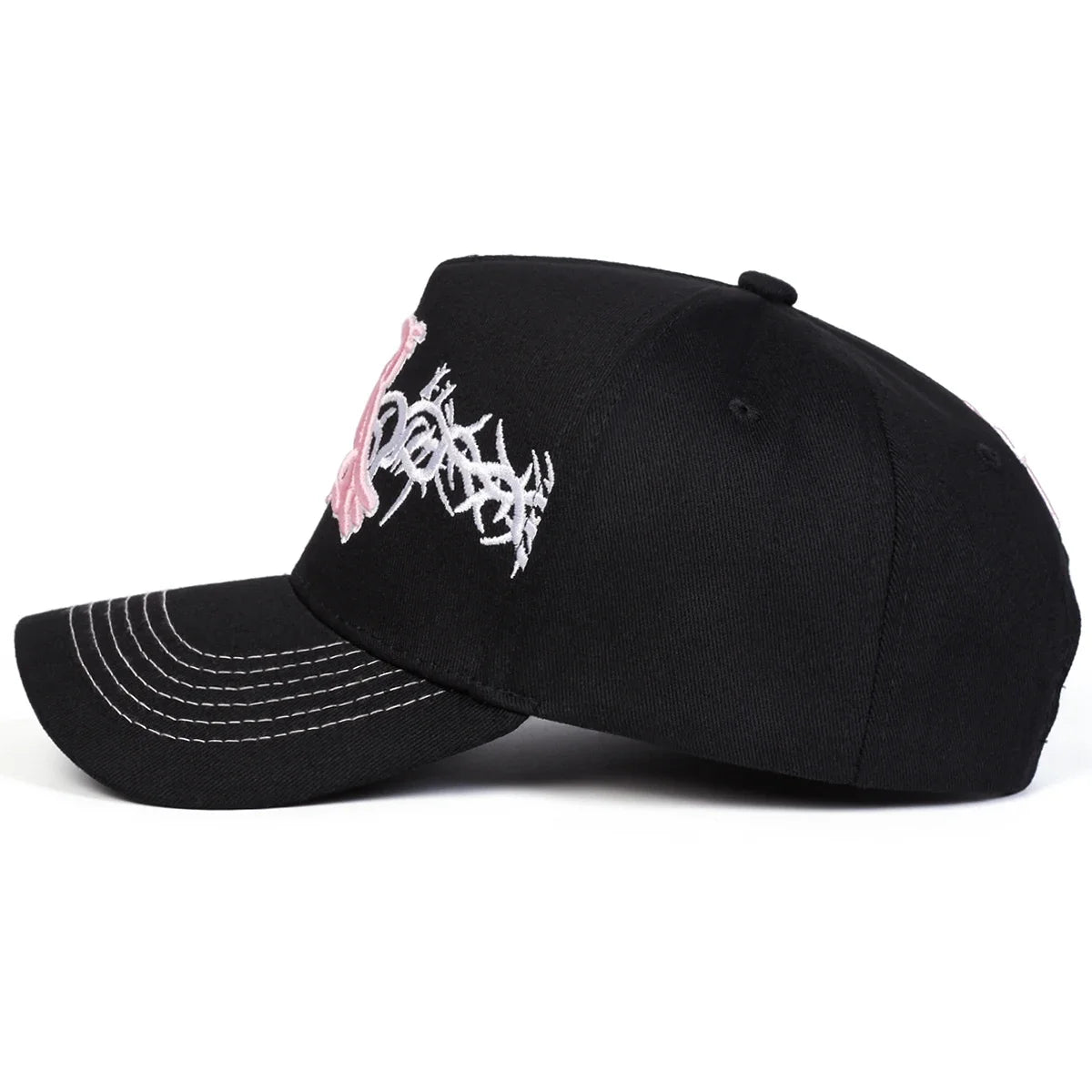 Unisex R Cross Embroidery Baseball Caps Spring Autumn