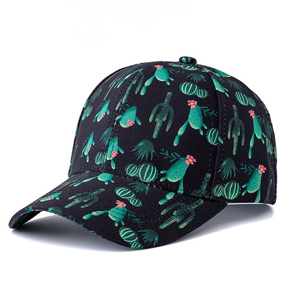 Unisex Summer Baseball Cap Fruit Print Men Women Cap