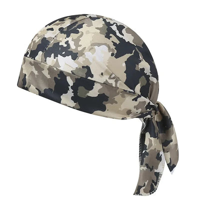 Camouflage Headband Bandana Handkerchief Head Man Pirate Hat
