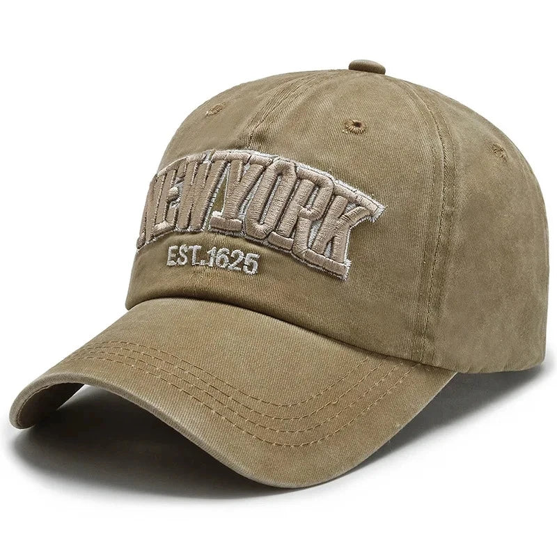 Fashion New York 1625 Embroidery Baseball Caps Adult Sun Hats Hip Hop Hat Sports Caps