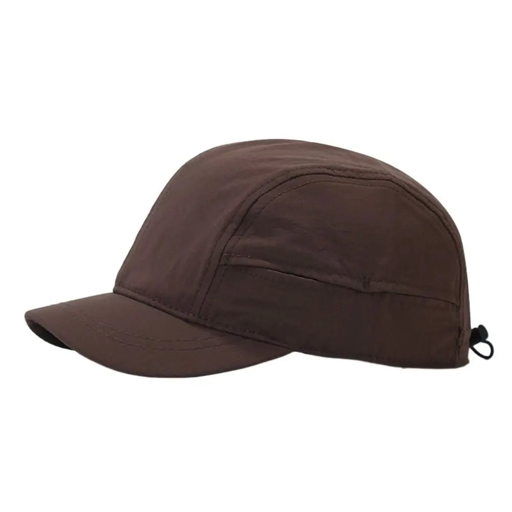 Retro Quick-drying Short Brim Baseball Caps Unisex Summer Outdoor Camping Hat