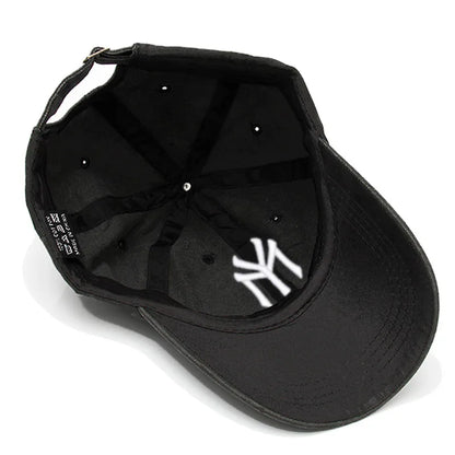 Letter MY Embroidery Baseball Cap Women Men Adjustable