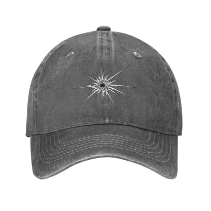 Echoes Of The Eye White Outerwilds Washed Baseball Cap