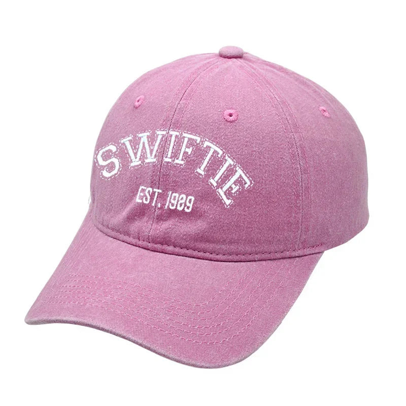1989 Washed Embroidered Soft Top Cowboy Baseball Caps for Men and Women