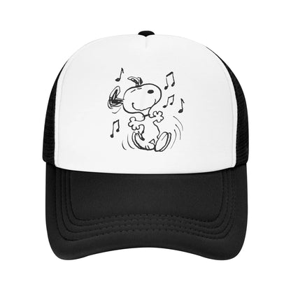 Snoopy Beagle Scouts Adult Outdoor Cartoon Mesh Baseball Cap Summer