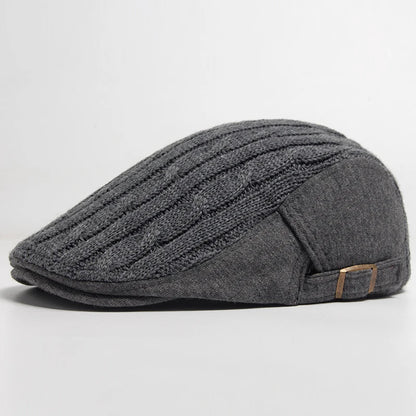 New Men Woman Beret Autumn And Winter Thickened Warm Knitted Berets