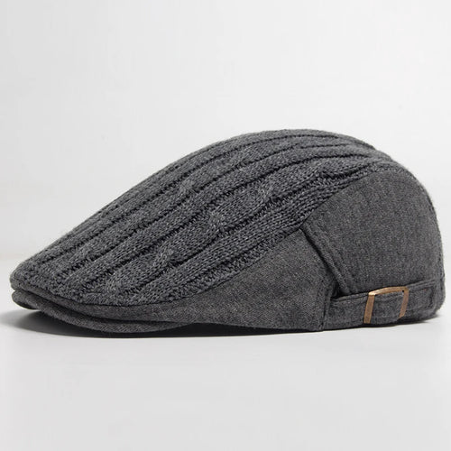 New Men Woman Beret Autumn And Winter Thickened Warm Knitted Berets
