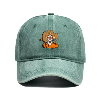 Fashion Cartoon Print Baseball Cap for Men Women