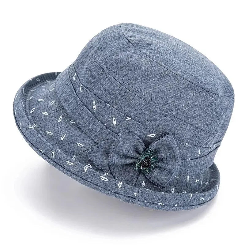 Spring And Autumn Casual Cloth Hat For The Elderly And Summer Pot Hat
