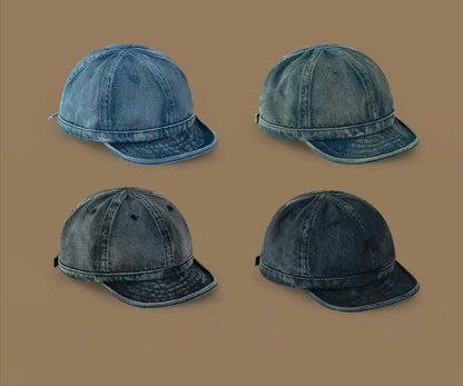 Japanese-Style Retro Soft-Brim Baseball Hat