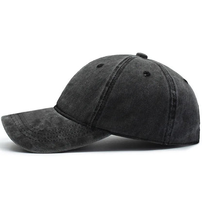 Bare Board Washed Baseball Cap Outdoor Naked Travel Sunshade Hat