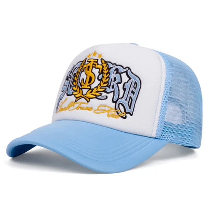 Fashionable Creative Hip Hop Hat ST Wheat Embroidered Baseball Hat