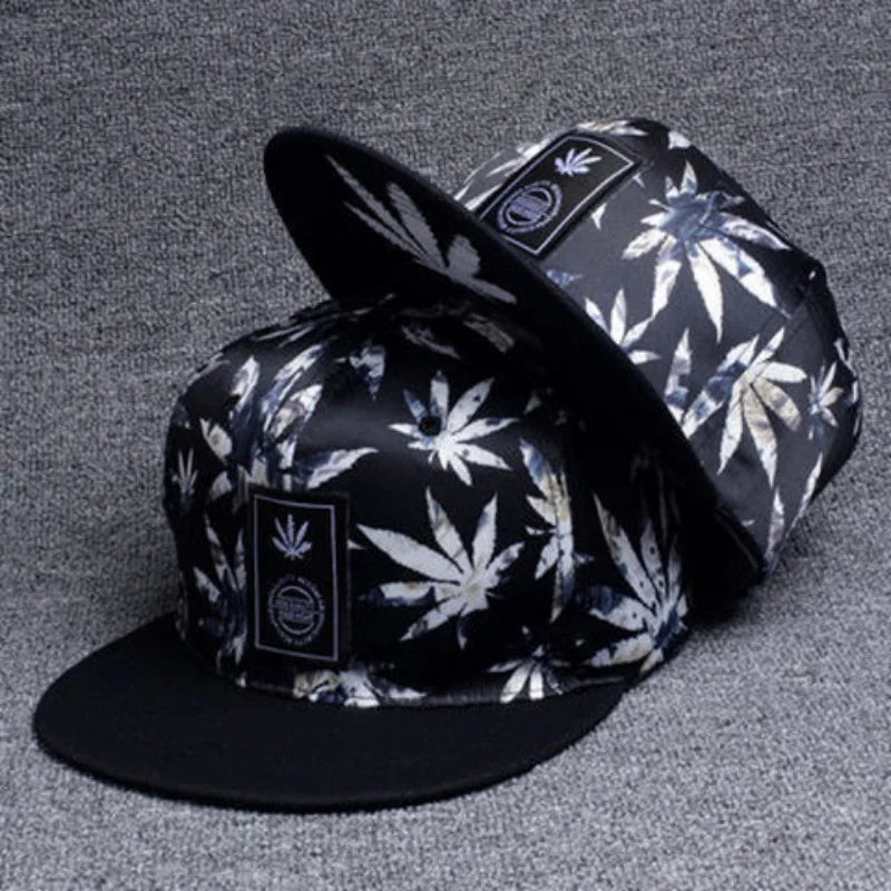 Men's Letter Embroidery Tide All-Match Flat Brim Baseball Cap Ladies Summer