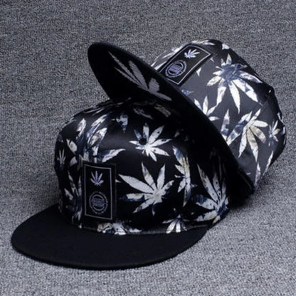 Men's Letter Embroidery Tide All-Match Flat Brim Baseball Cap Ladies Summer