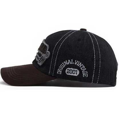 Summer Denim Baseball Cap Men's
