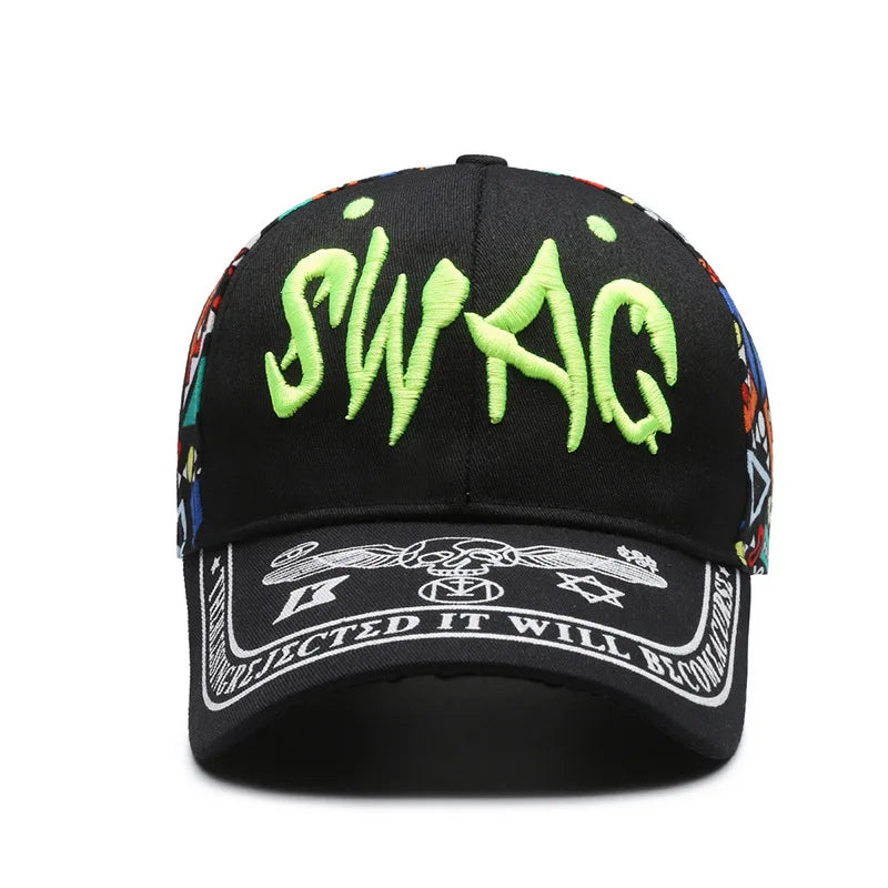 New Casual Fashion Letter Embroidery Printing Baseball Cap