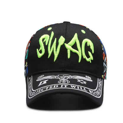 New Casual Fashion Letter Embroidery Printing Baseball Cap