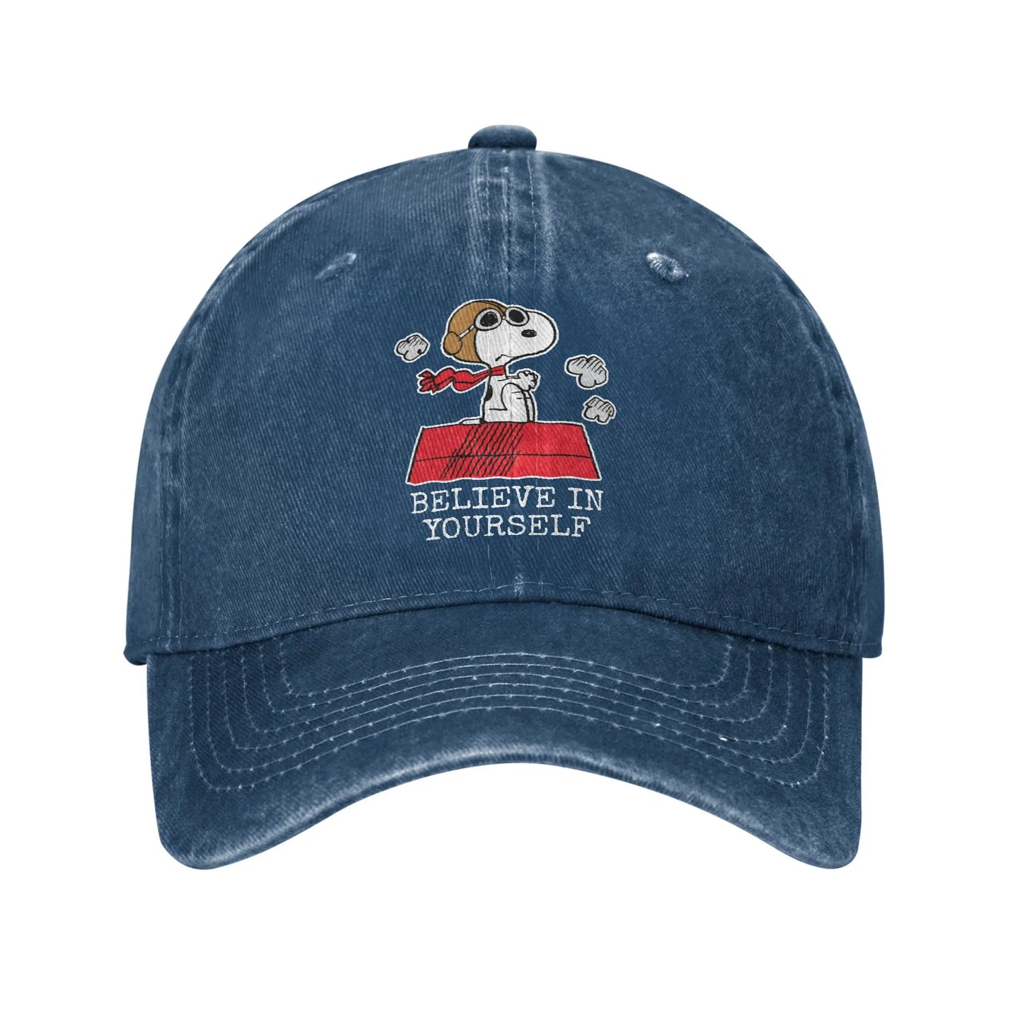 Snoopy Be Happy Baseball Caps