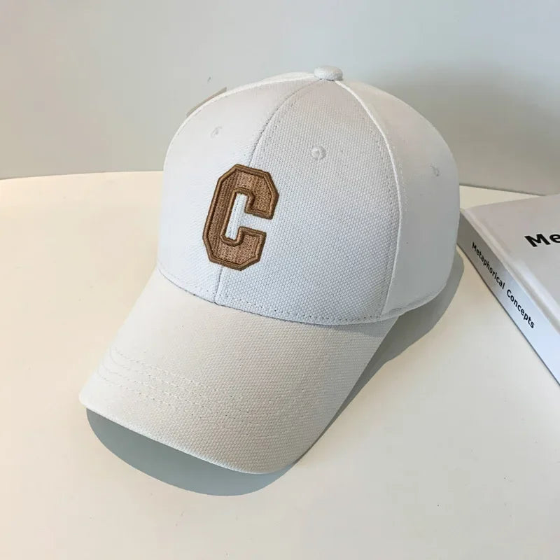 Outdoor Sports Baseball Cap New Female Face Small Outdoor Embroidery Casual Simple Travel Hat