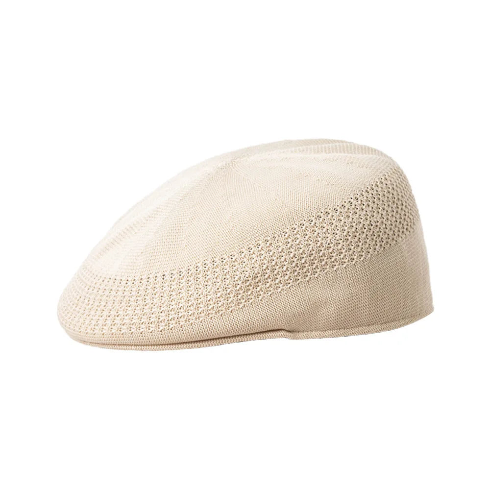 2026 Summer Big Size Mesh Breathable Knitted Berets