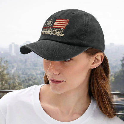 Anniversary 250 Years Freedoms 1776-2026 Baseball Hats