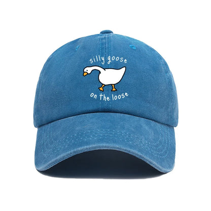 Big Goose Printed Baseball Hat for Men and Women