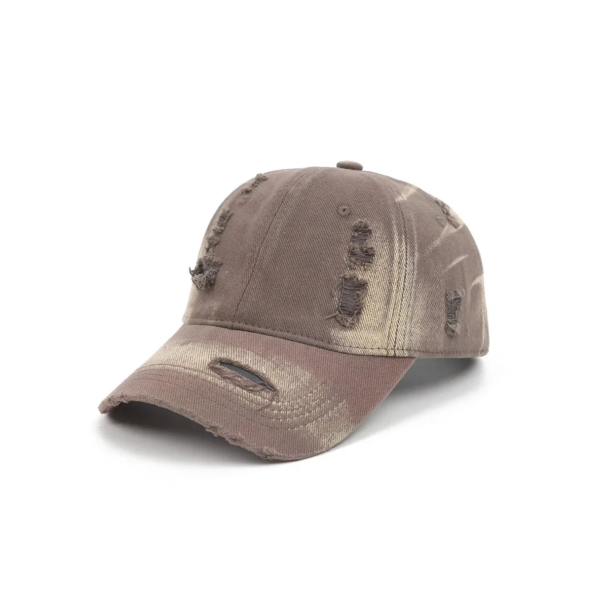 Baseball Cap For Women Men Unisex Dad Hat Broken Hole Washed Cap