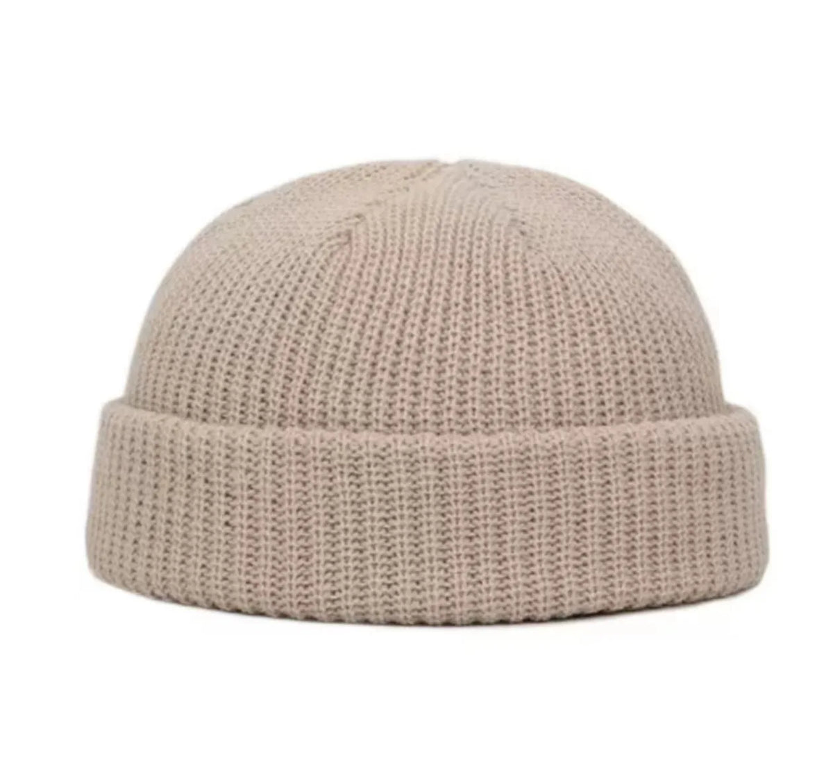 Fashion Beanie Knit Hats Men Boy Skullcap Sailor Caps Cuffs Retro Navy Short Hat