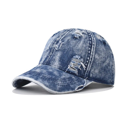 Denim Baseball Cap For Men Women Spring Summer Hats