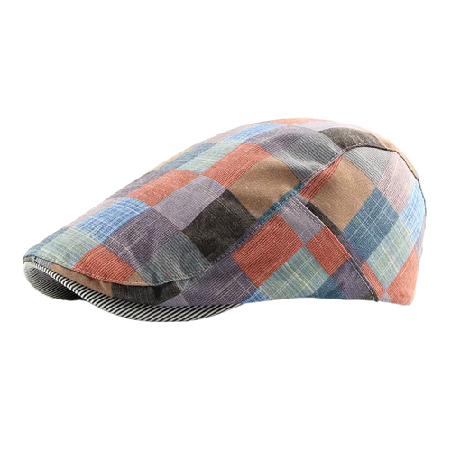 Adjustable Flat Newsboy Beret Hat For Women And Men