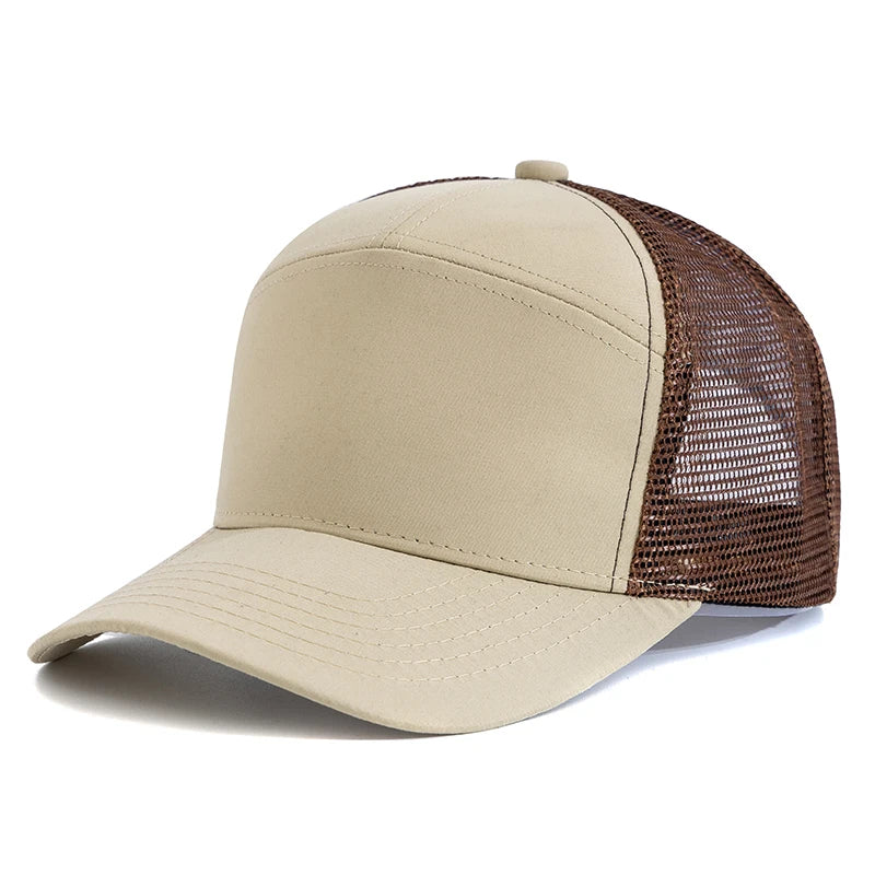 Seven-Panel Style Baseball Cap