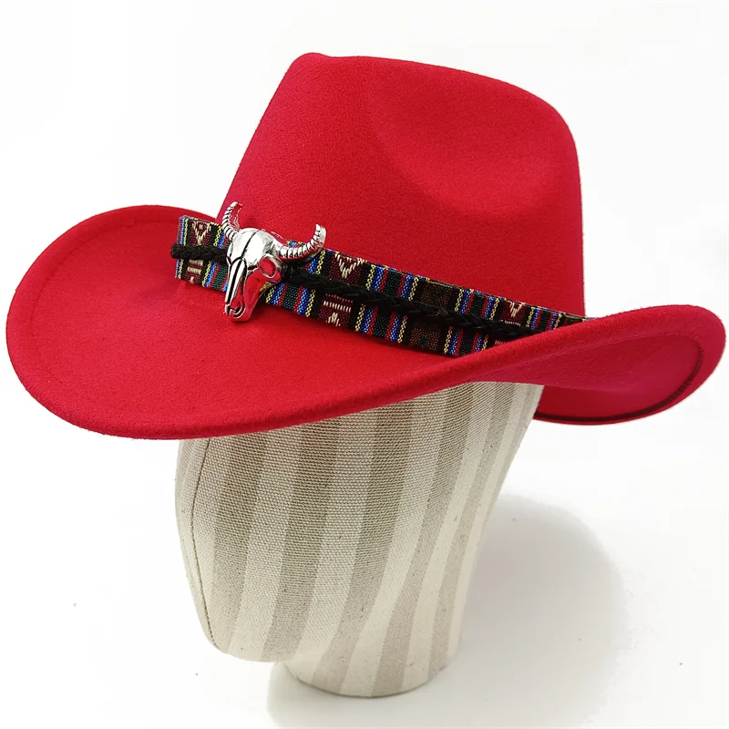 White Cowboy Hat New Jazz Top Cowboy Head Accessories Cowboy Hat