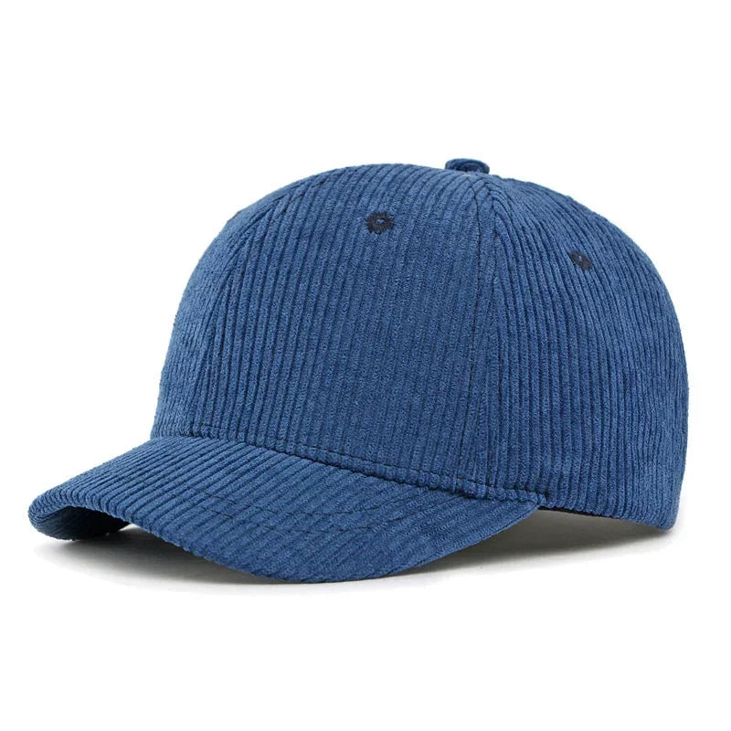 Winter Cotton Solid Casquette Warm Baseball Cap