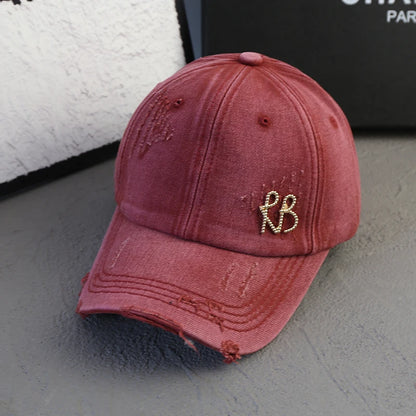 New Korean Luxury Baseball Cap Design Sun Hat American Youth