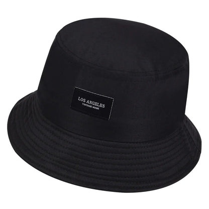 Los Angeles Bucket Hat Letter Embroidered Hip Hop panama Hats for Men