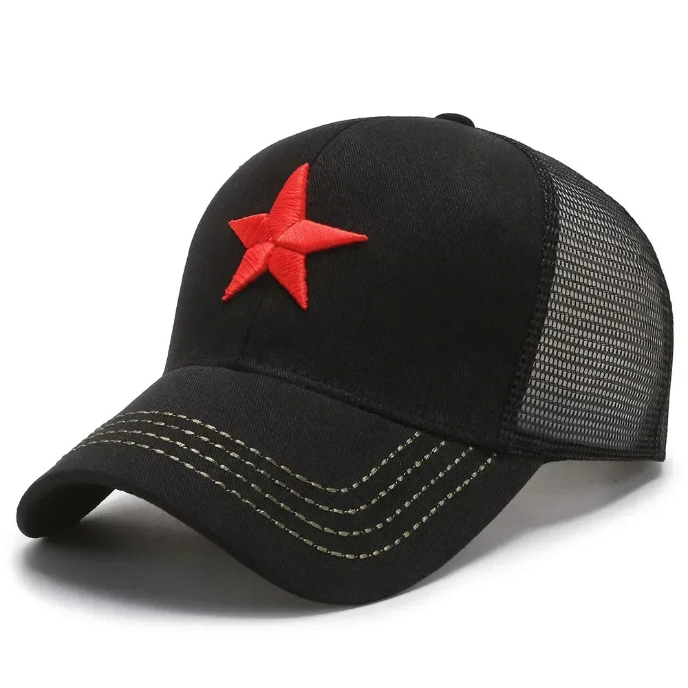 Summer Breathable Mesh Trucker Hats Men Women