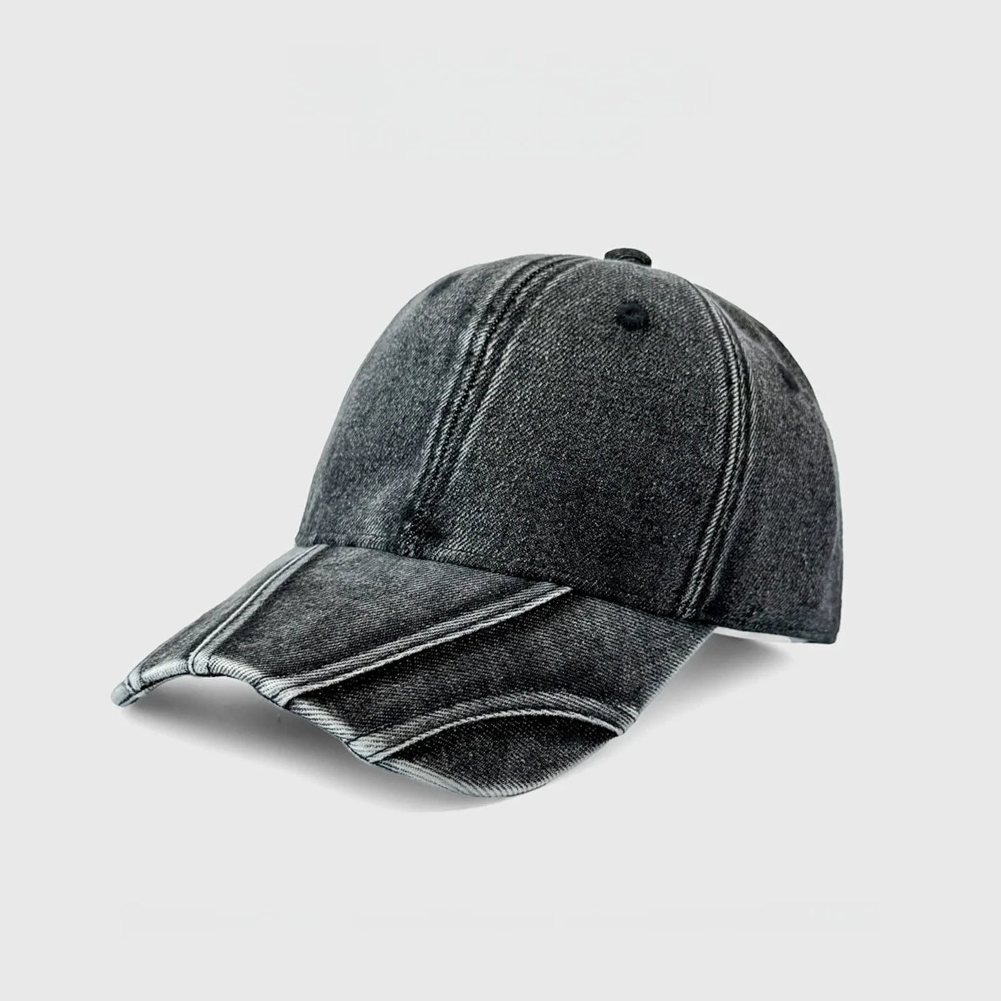 Retro Street Style Denim Baseball Cap