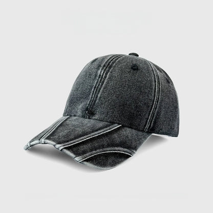Retro Street Style Denim Baseball Cap